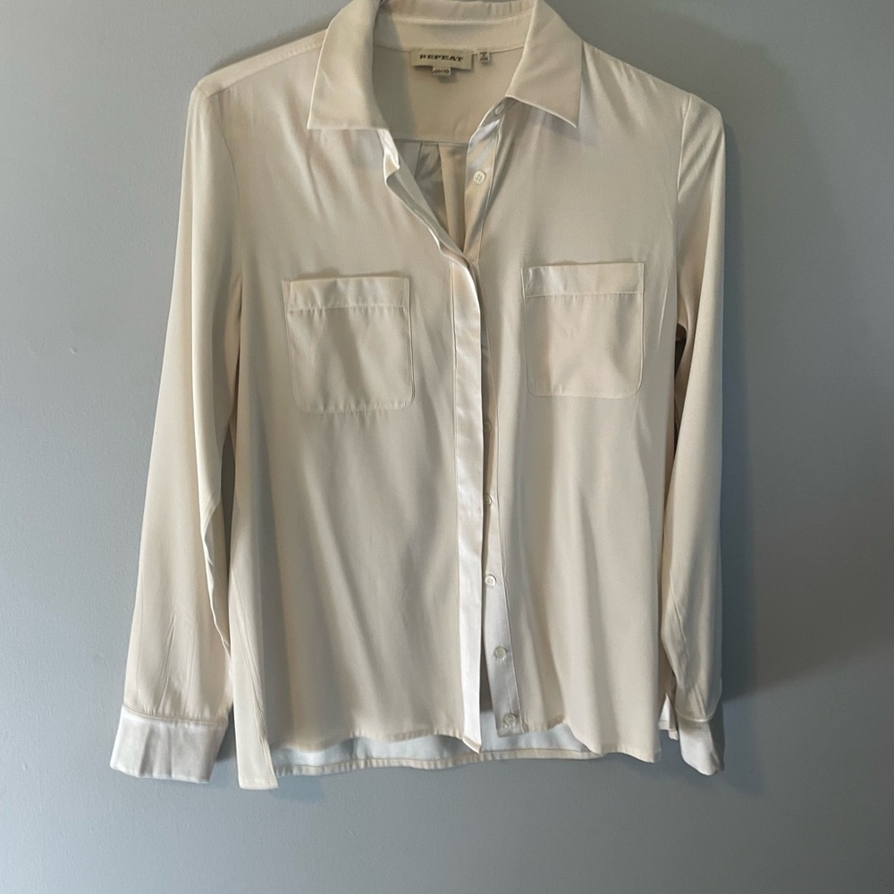 Women's Cream Blouse